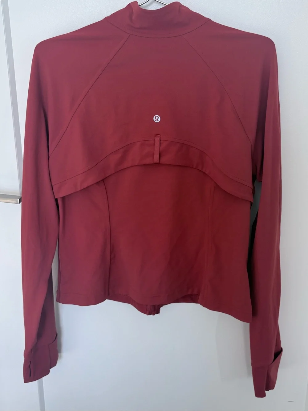 lululemon Nulu Cropped Define Jacket nulu in Cayenne size 14